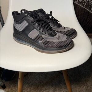 Nike Men's Black and Gray JOHN ELLIOT Athletic Sneakers